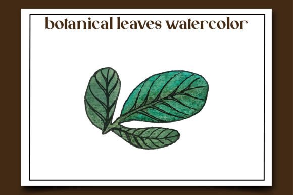 Botanical Leaves Watercolor-11: A Stitch Test Review