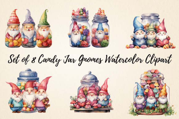 Candy Jar Gnomes Illustrations: A Brand Review