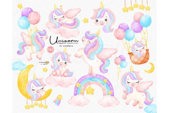 Cute Baby Unicorn Illustrations: A Designer’s Review