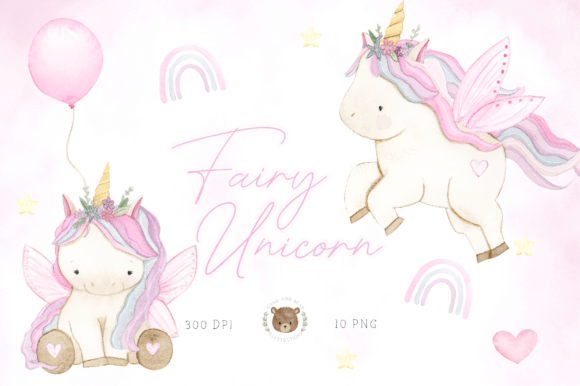 Fairy Unicorn Illustrations: A Brand Design Review