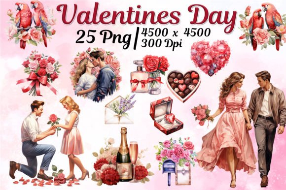Valentine's Day Love Watercolor Sublimation Set Review